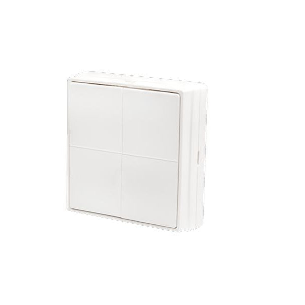 Shelly BLU Wall switch 4 weiss, stand alone