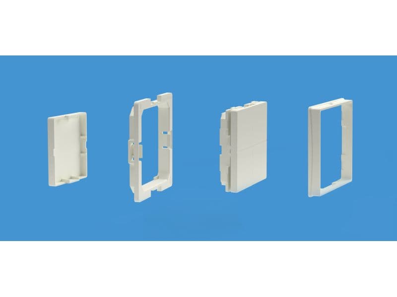 Shelly BLU Wall switch 4 weiss, stand alone