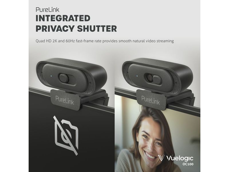 PureLink Webcam Vuelogic 2K Quad HD