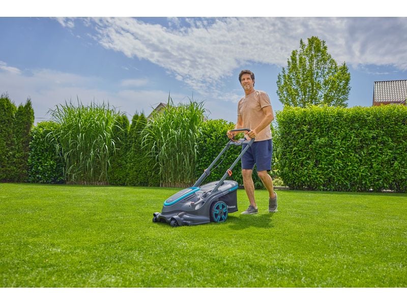 GARDENA Akku-Rasenmäher PowerMax Duo Ready-To-Use