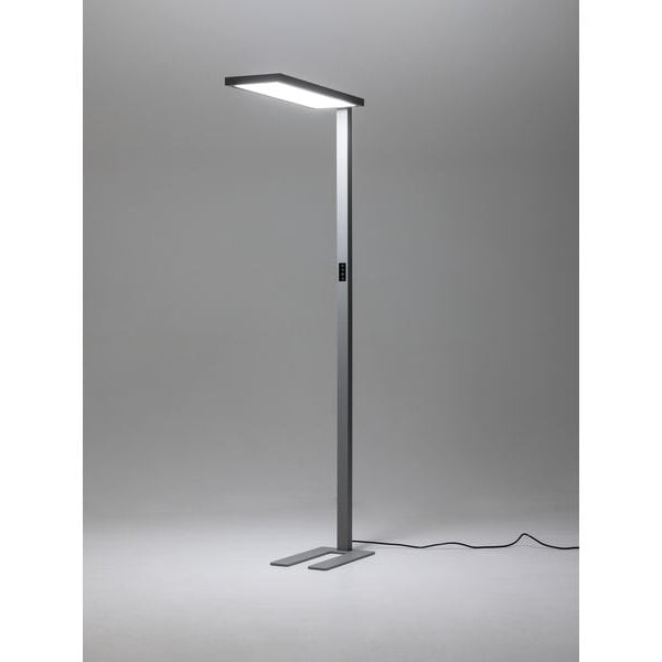 office focus Bürostehleuchte HCL LED 100 W, Grau