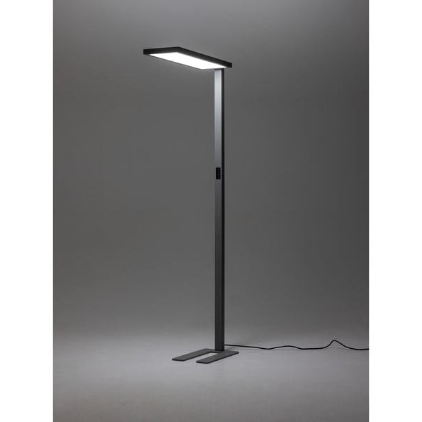 office focus Bürostehleuchte HCL LED 100 W, Grau