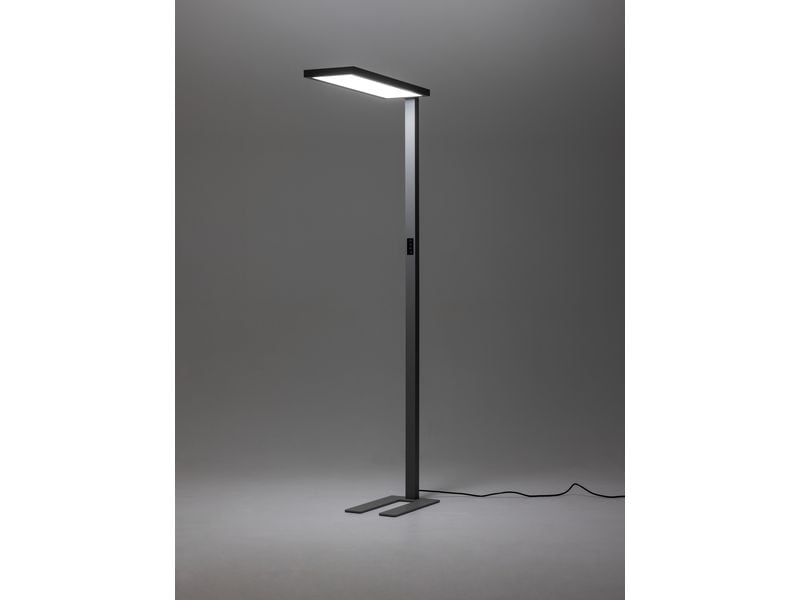 office focus Bürostehleuchte HCL LED 100 W, Grau