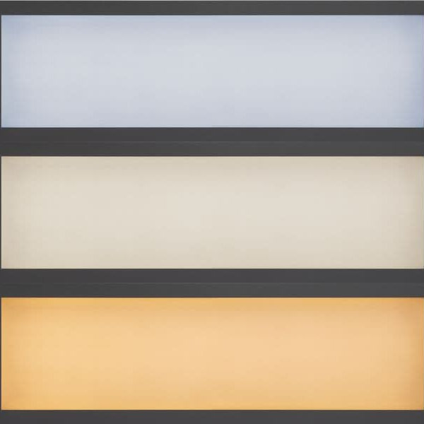 office focus Bürostehleuchte HCL LED 100 W, Grau