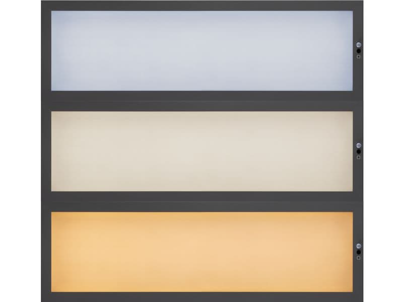 office focus Bürostehleuchte HCL LED 100 W, Grau