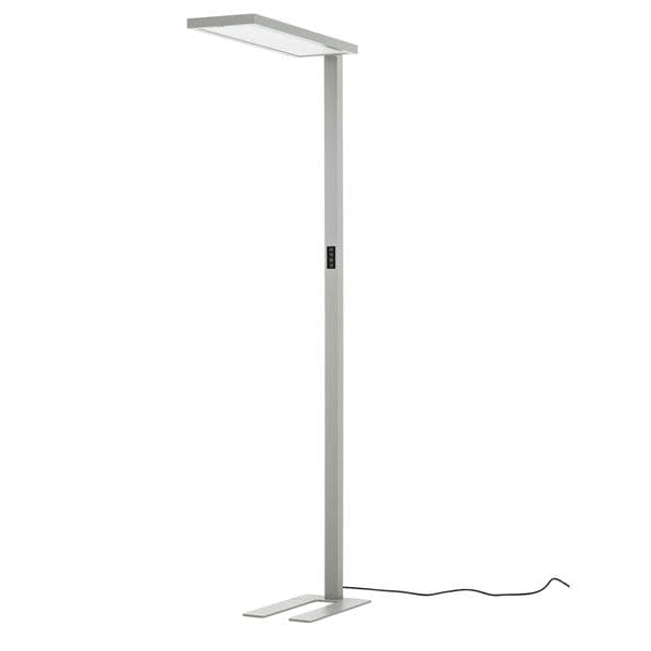 office focus Bürostehleuchte HCL LED 100 W, Grau