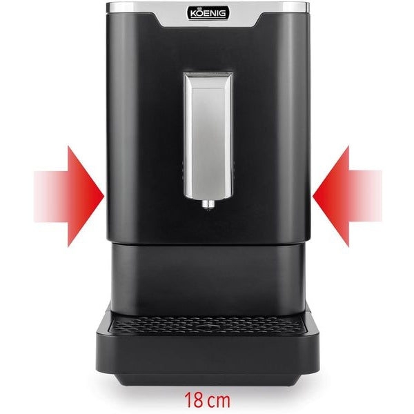 Koenig Kaffeevollautomat Black Star Schwarz