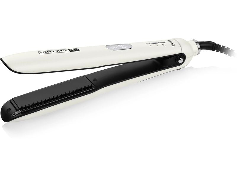 Trisa Haarglätter Steam Style Pro Weiss