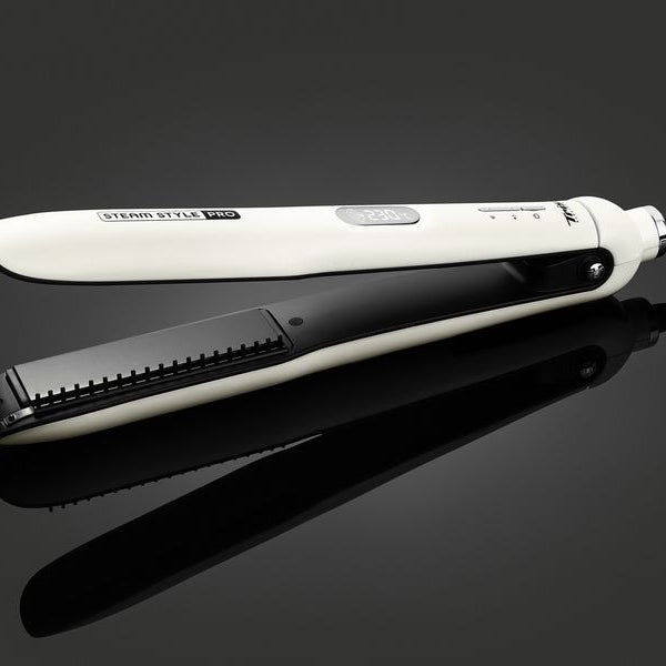 Trisa Haarglätter Steam Style Pro Weiss