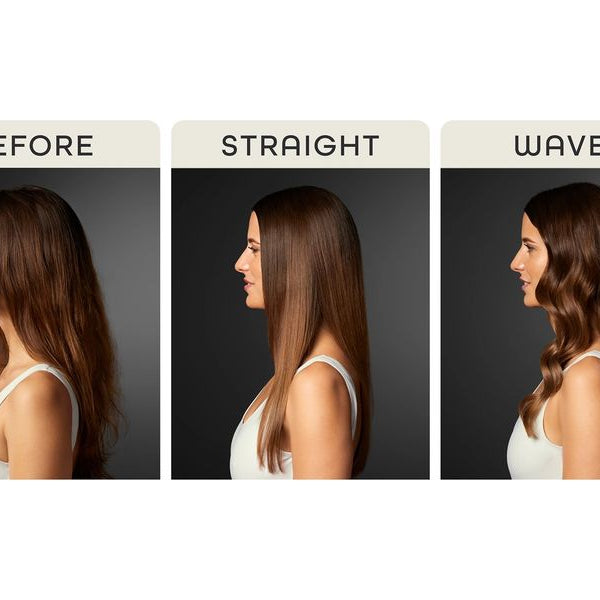 Trisa Haarglätter Steam Style Pro Weiss