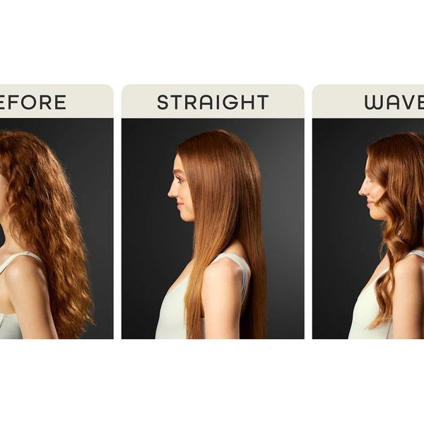 Trisa Haarglätter Steam Style Pro Weiss