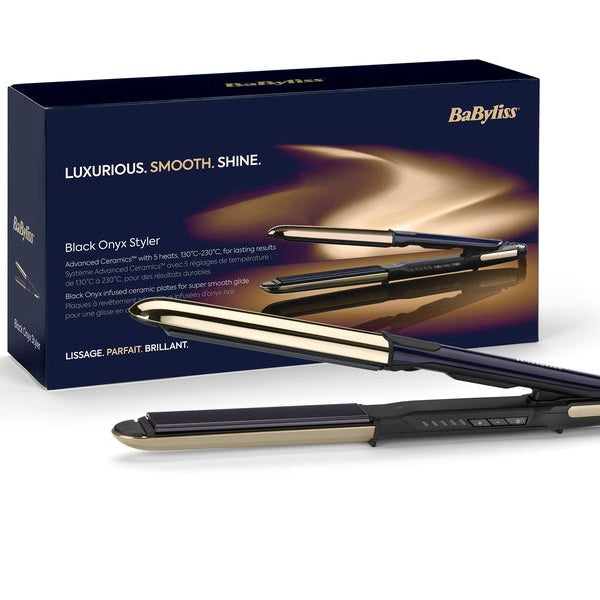 Babyliss Haarglätter Black Onyx Schwarz