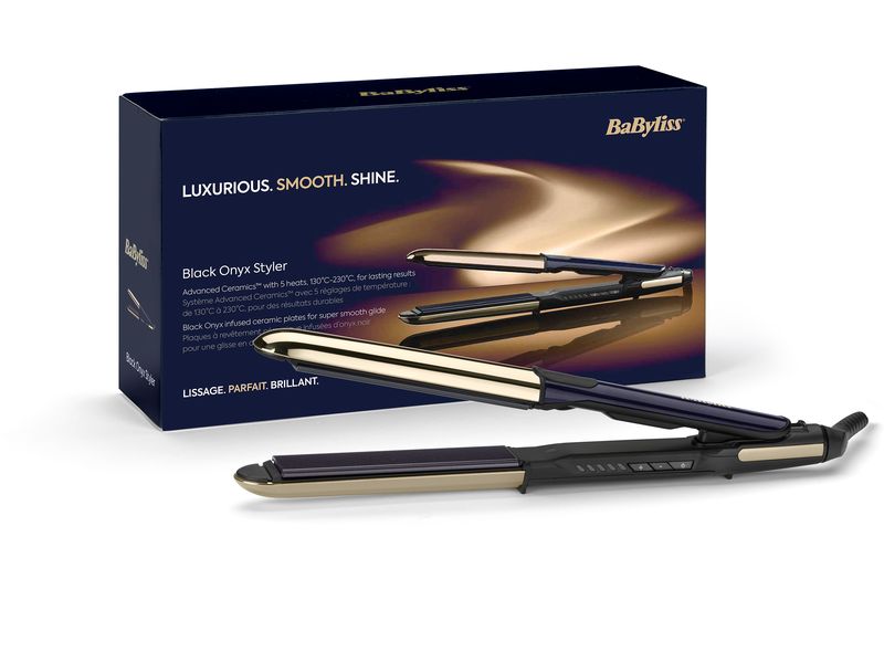 Babyliss Haarglätter Black Onyx Schwarz