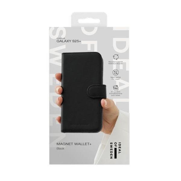 Ideal of Sweden Book Cover Galaxy S25+ Black