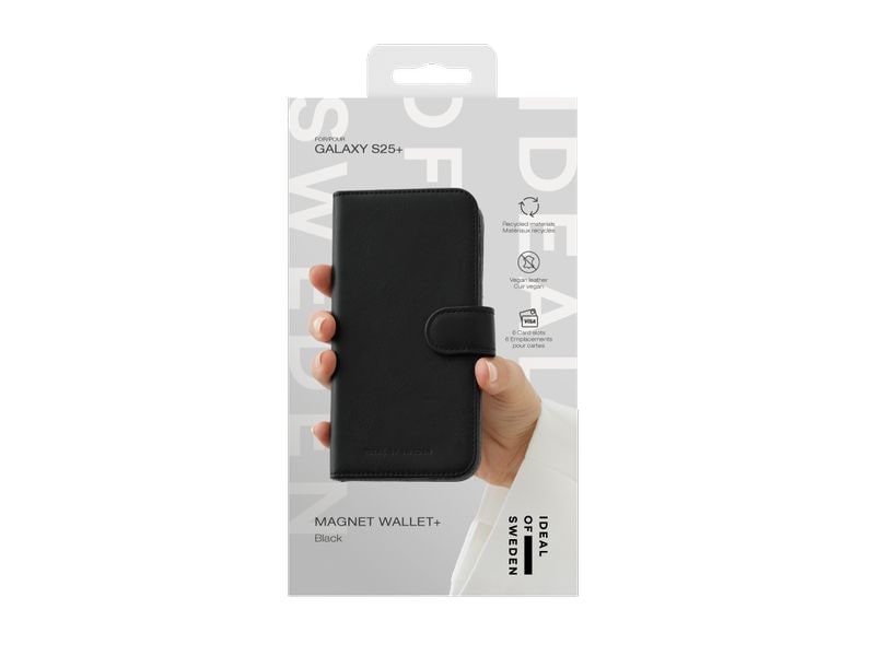 Ideal of Sweden Book Cover Galaxy S25+ Black