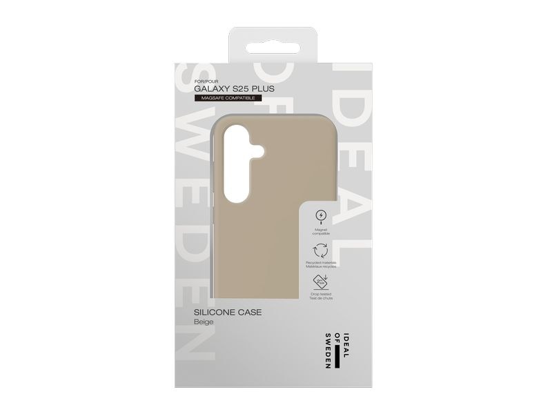 Ideal of Sweden Back Cover Silicone Galaxy S25+ Beige