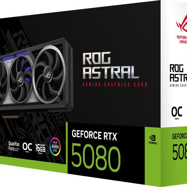 ASUS ROG Grafikkarte Rog-Astral-RTX 5080-O16 GB-Gaming