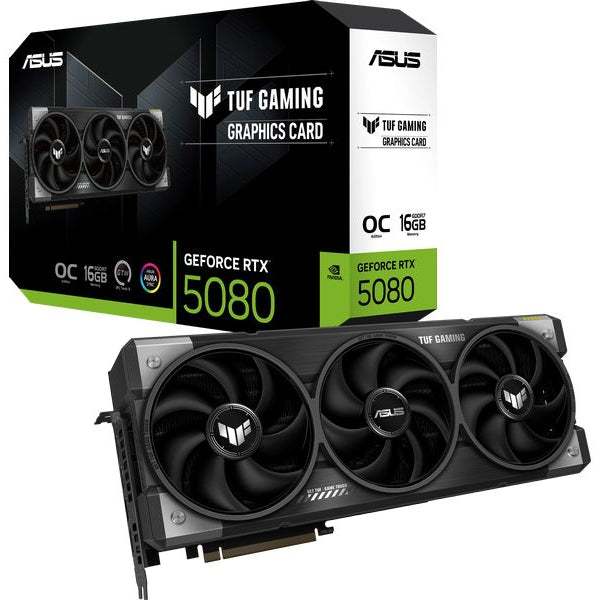 ASUS Grafikkarte TUF RTX 5080 OC Edition 16GB – Gaming