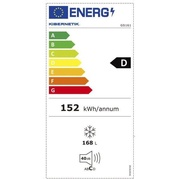 Kibernetik Gefrierschrank GS161 Rechts/Wechselbar