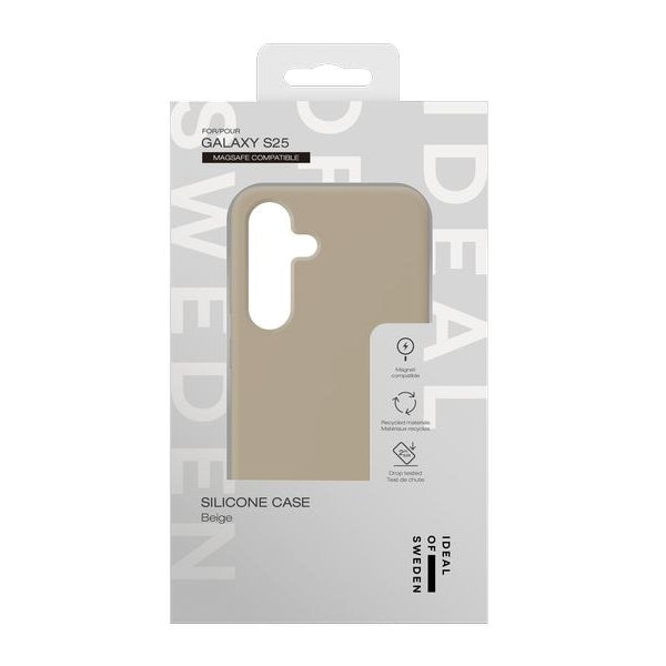 Ideal of Sweden Back Cover Silicone Galaxy S25 Beige