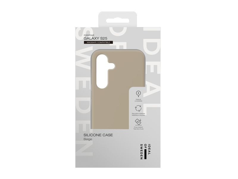Ideal of Sweden Back Cover Silicone Galaxy S25 Beige