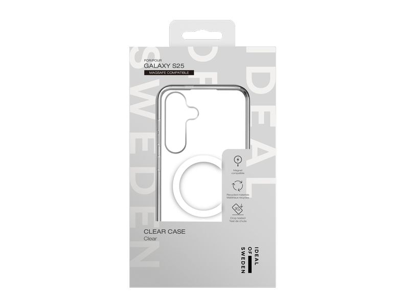 Ideal of Sweden Back Cover Hard Galaxy S25 Clear