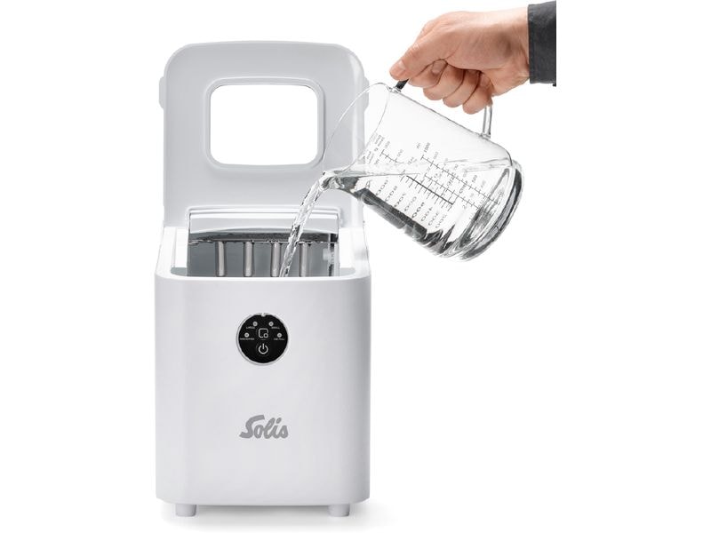 Solis Eiswürfelmaschine Ice Cube Express 12 kg/24h, Weiss