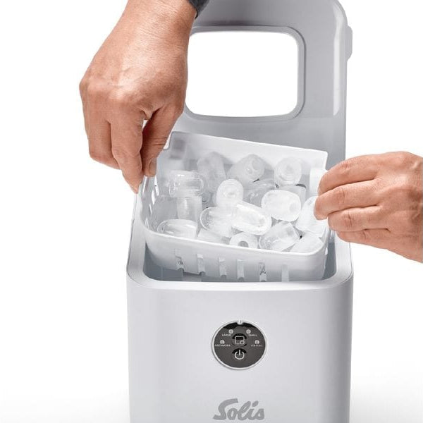 Solis Eiswürfelmaschine Ice Cube Express 12 kg/24h, Weiss