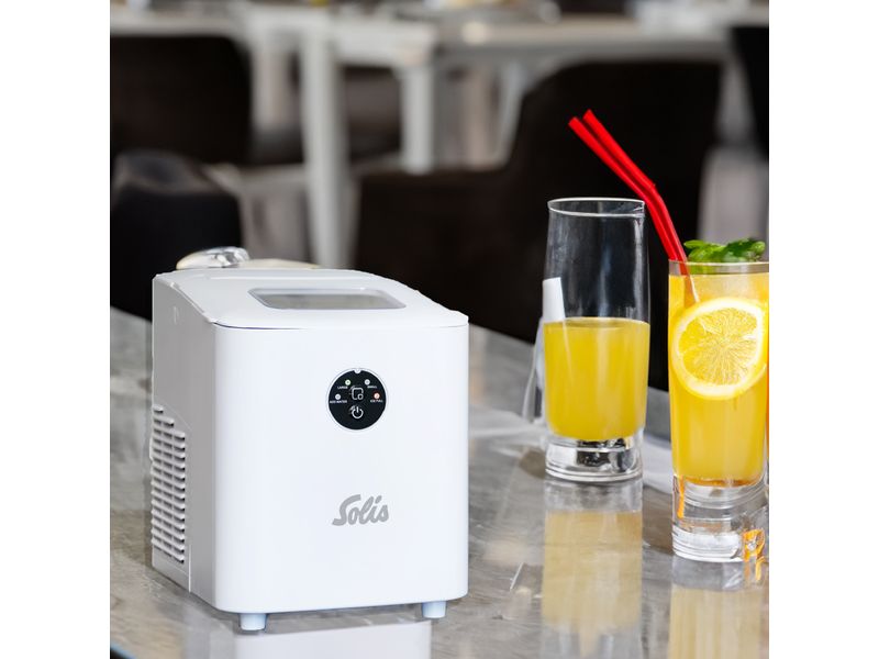 Solis Eiswürfelmaschine Ice Cube Express 12 kg/24h, Weiss