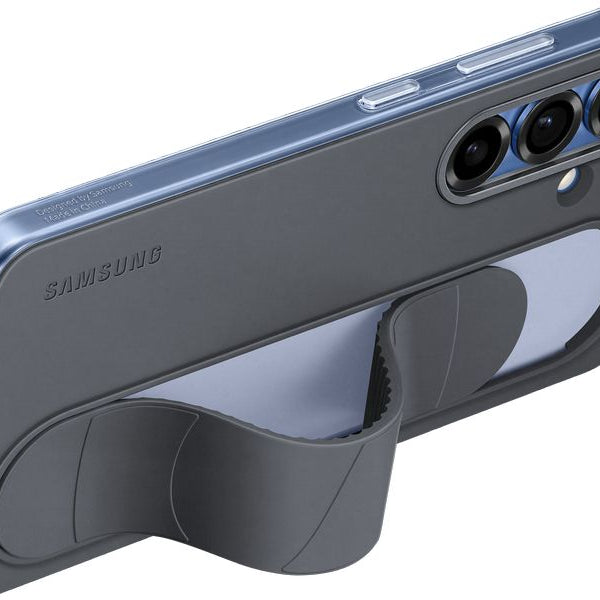 Samsung Back Cover Standing Grip Galaxy S25 Schwarz