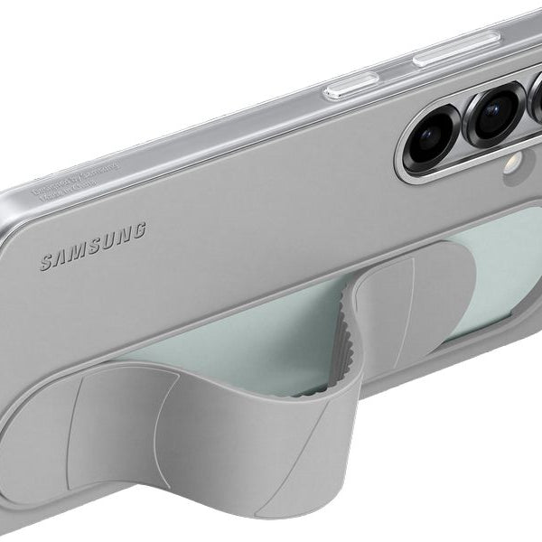 Samsung Back Cover Standing Grip Galaxy S25 Grau