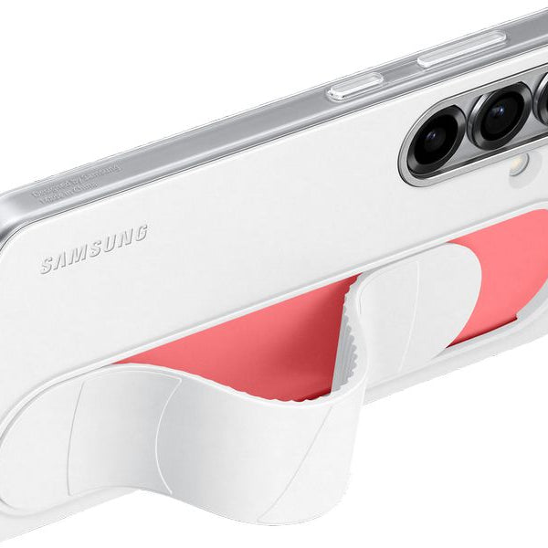 Samsung Back Cover Standing Grip Galaxy S25+ Weiss