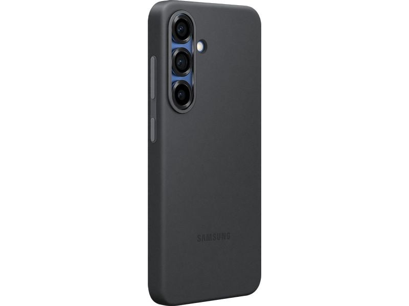 Samsung Back Cover Silicone Galaxy S25 Schwarz