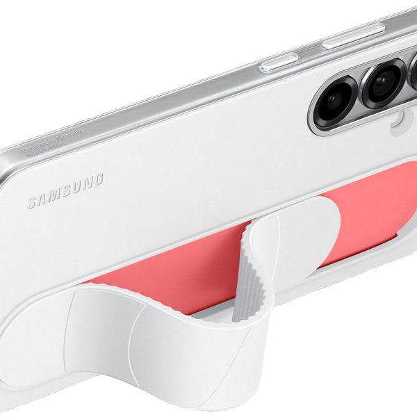 Samsung Back Cover Standing Grip Galaxy S25+ Weiss