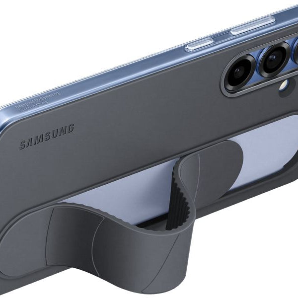 Samsung Back Cover Standing Grip Galaxy S25+ Schwarz