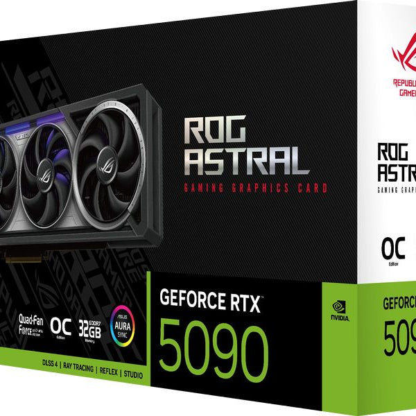 ASUS ROG Grafikkarte ROG Astral GeForce RTX 5090 32 GB OC Edition