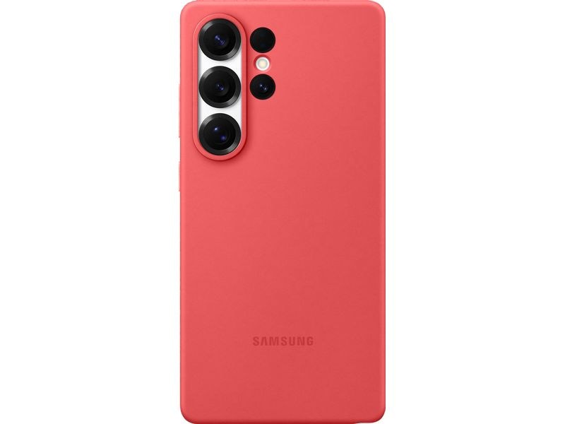 Samsung Back Cover Silicone Galaxy S25 Ultra Rot
