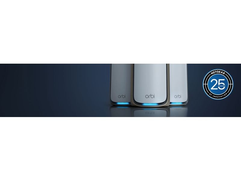 Netgear Mesh-System Orbi 873 3-Set, Weiss