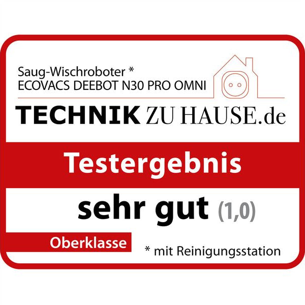 Ecovacs Saug- und Wischroboter DeebotN30 Pro Schwarz