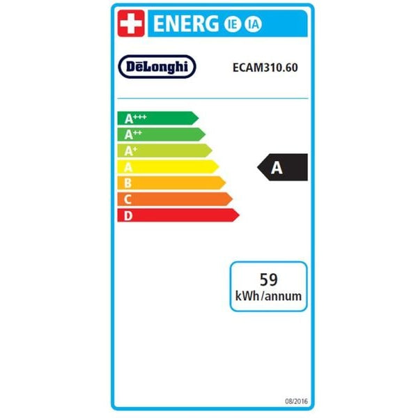 De'Longhi Kaffeevollautomat Evo Next ECAM310.60.GB Schwarz