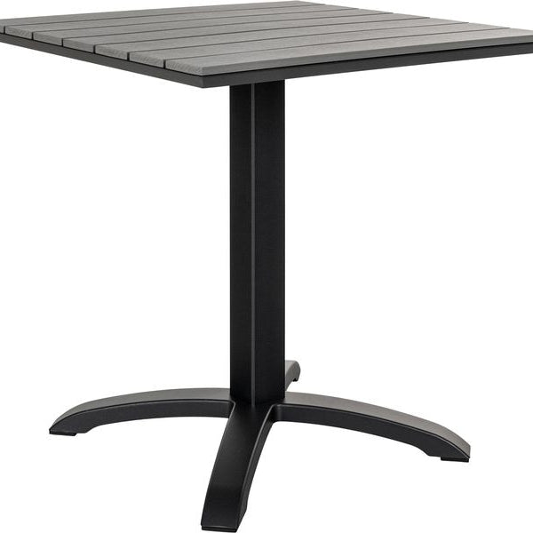 House Nordic Gartentisch Schwarz/Grau