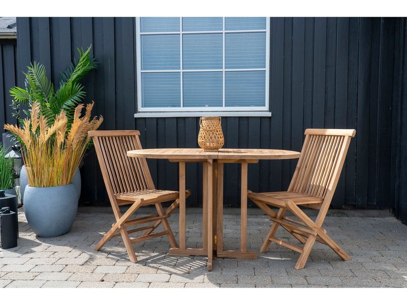 House Nordic Gartentisch 120 x 60 x 75 cm, Natur