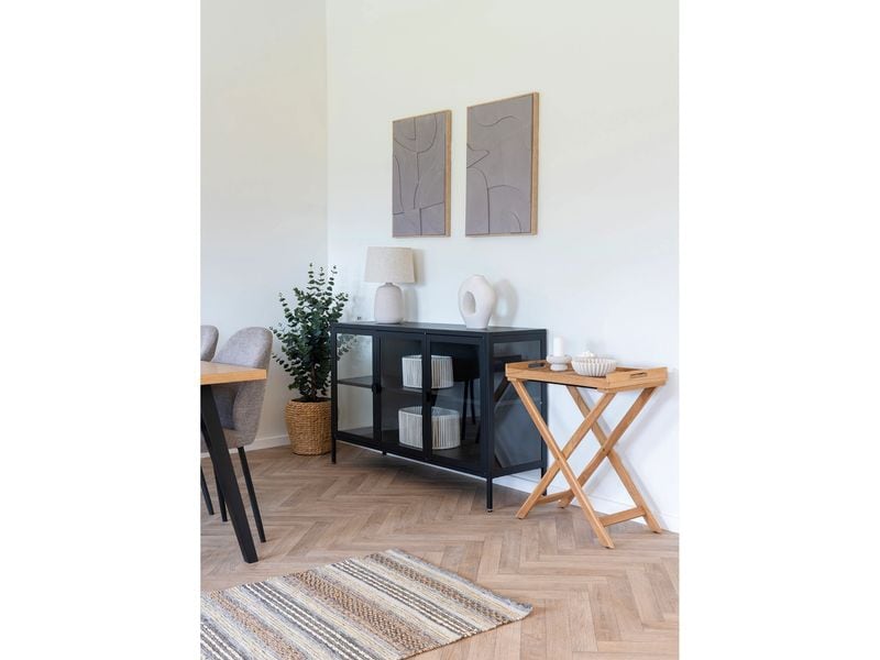 House Nordic Beistelltisch 60 x 40 x 70 cm, Natur