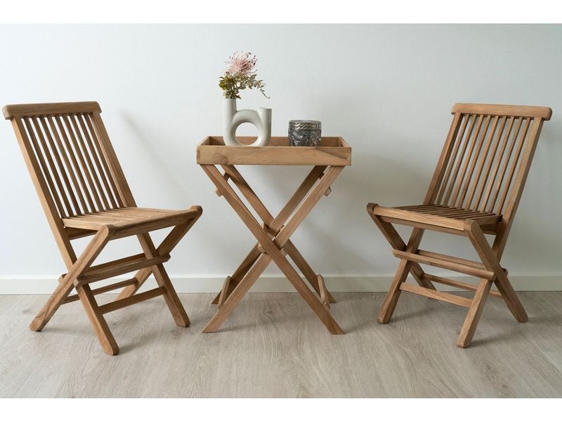 House Nordic Beistelltisch 29 x 39 x 49.5 cm, Natur