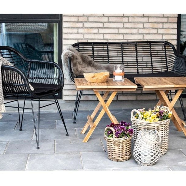 House Nordic Gartentisch 50 x 50 x 50 cm, Natur