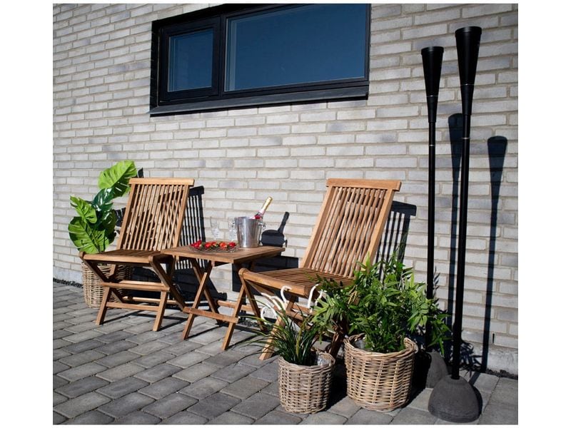 House Nordic Gartentisch 50 x 50 x 50 cm, Natur