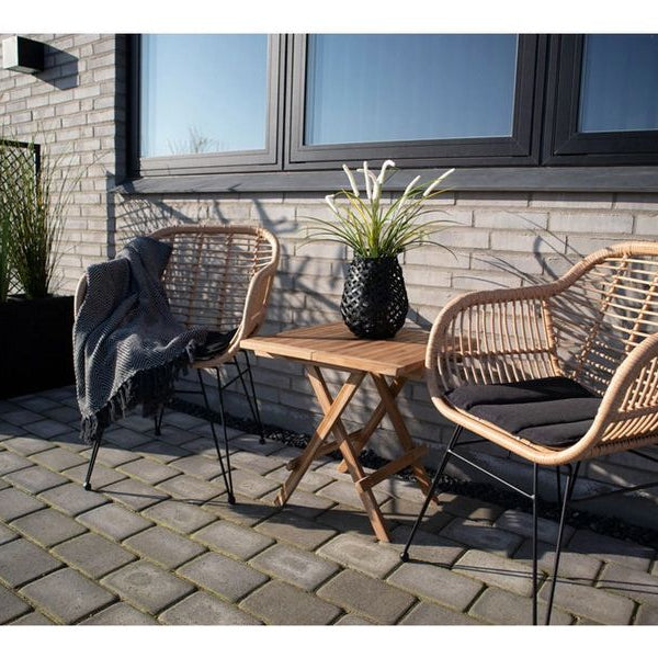 House Nordic Gartentisch 50 x 50 x 50 cm, Natur