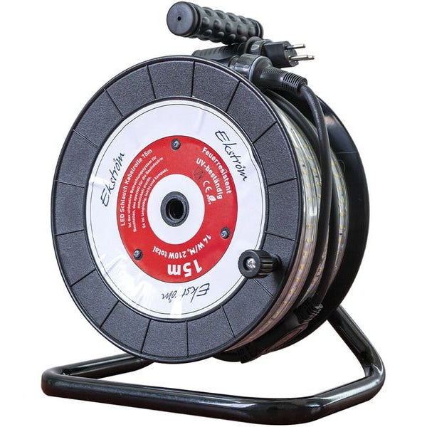 Ekström LED Schlauch Kabelrolle doppelseitig 15 m IP55