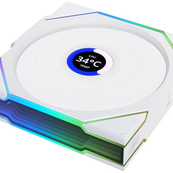 Lian Li PC-Lüfter Uni Fan TL LCD Reverse Blade Weiss
