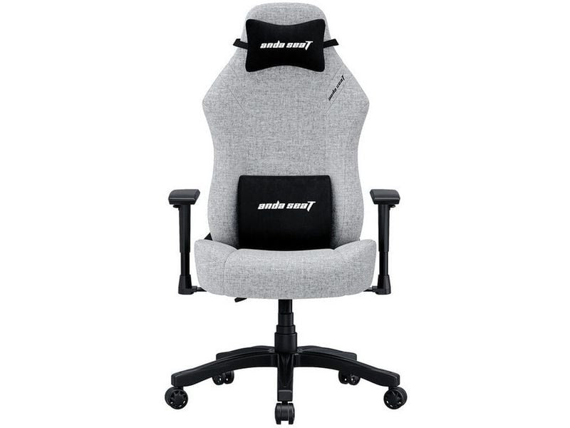 Anda Seat Gaming-Stuhl Luna Grau, Stoff